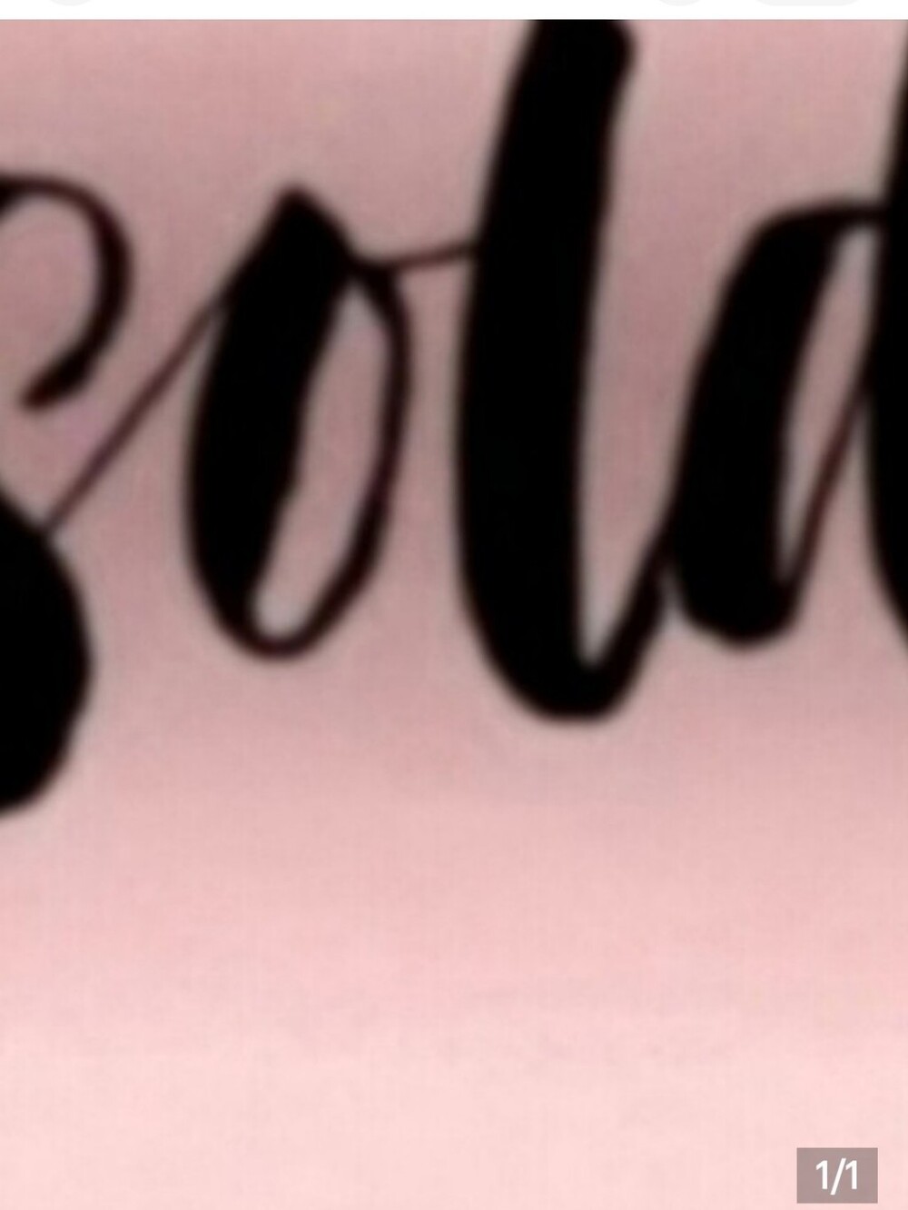 Sold